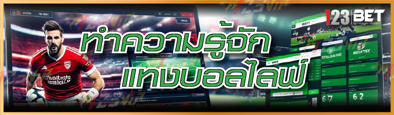 ทำความรู้จัก แทงบอลไลฟ์