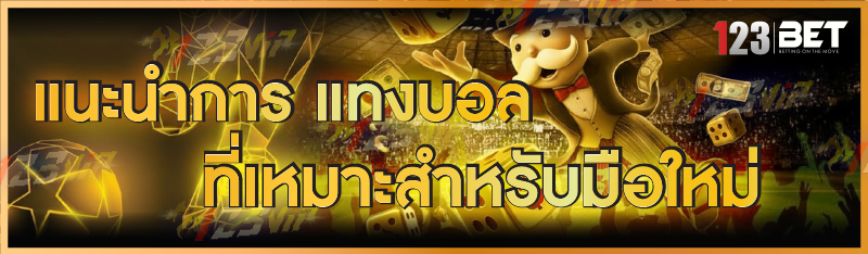 แนะนำการ แทงบอล ที่เหมาะสำหรับมือใหม่