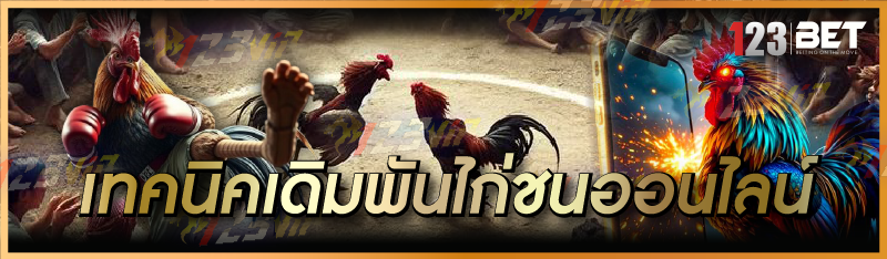เทคนิคเดิมพันไก่ชนออนไลน์